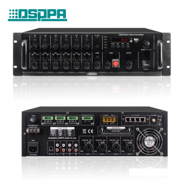 6 Zones Integrated Mixer Amplifier with Remote Paging Mic with DC24V  MP812 MP825 MP835